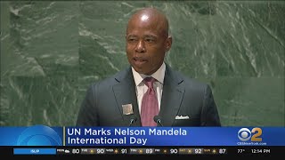 UN marks Nelson Mandela Day