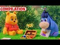 Painting with Eeyore​ 🎨 | Compilation | Winnie the Pooh |@disneyjunior