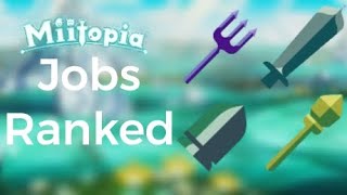 Every Miitopia Job Ranked!