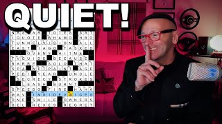 The Tuesday NYT Crossword “Inside Voices” Puzzle (QUIET Theme!) | Full Solve | Feb 3, 2026