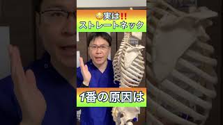 【ストレートネック】95.3%効果あり！病院では絶対教えてくれない根本改善方法【千葉県船橋市の整体院　BEST BODY ONE　船橋 】#shorts