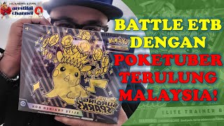 Berentap Unboxing Pokemon SURGING SPARKS dengan Poketuber Terulung di Malaysia @eddyfazly !