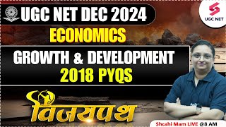 UGC NET Economics 2024 | Growth and Development PYQs | UGC NET Economics Preparation By Shachi Ma'am