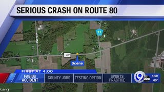 Man injured in Monday morning crash in Fabius