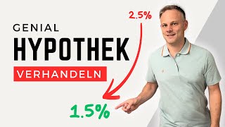 Bessere Zinsen für deine Hypothek. Verhandle richtig und spare viel Geld mit der richtigen Strategie