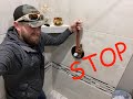 STOP!!! Don't damage your DELTA Shower valve!