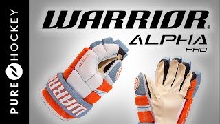 Warrior Alpha Pro Hockey Gloves | Product Review