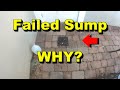 Failed Sump Pump - Why?