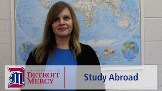 Detroit Mercy Success Resources: Study Abroad