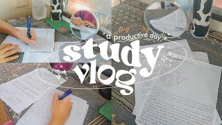 study vlog 📓: productive day in my life as a jhs student.