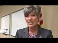 kgan senator ernst hosts open house for students interested in attending u.s. service academies