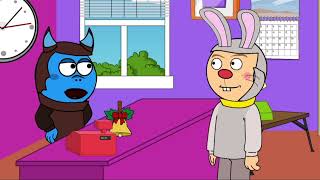 Bopparoo destroys Battersby's shop/Grounded