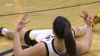 Caitlin Clark Hits DEEP 3 + The Foul! | #6 Iowa Hawkeyes vs #8 Maryland Terrapins