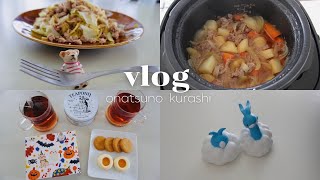 〔 vlog 〕  Fikaの焼き菓子  │  お気に入りの紅茶でお茶の時間  │  日々の料理