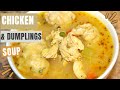 Chicken and Dumplings  soup | easy and quick| At Home with Ros Emely