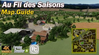 Au Fil des Saisons | Map Guide | Farming Simulator 25