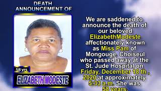 Elizabeth Modeste short