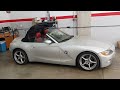 reparar techo descapotable de bmw z4 cambiar la bomba hidráulica de la capota de bmw z4 cabriolet