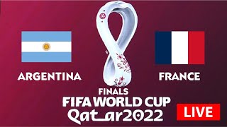 🔴[ LIVE ]  Argentina vs France | Final | FIFA World Cup Qatar 2022| Watch Along & PES 23 Gameplay