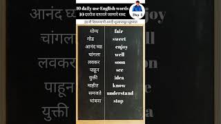 दररोज फक्त एका मिनिटात इंग्रजी बोलायला शिका@DigitgurusEnglishSpeaking #englishvocabulary #englishspeaking