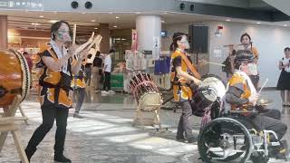 にいがた美醸 太鼓部 酔龍 新潟空港✈️空の日イベント2023年9月10日