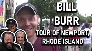 Bill Burr Gives us a Tour of Newport, Rhode Island REACTION | OFFICE BLOKES REACT!!