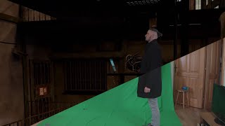 Greenscreen Project: Catching a Train in a Dystopian Future