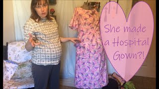 I Made My Own Hospital Gown!