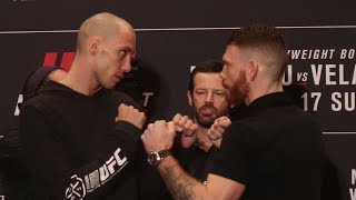James Vick vs. Paul Felder | UFC on ESPN 1 Media Day