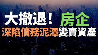 出大事了！拋棄總部！開發商，大撤退！變賣資產，退租還鄉！信貸泡沫爆裂！行情減退，或深陷債務泥潭，或落得退市終局！一場巨大的連鎖反應，開始席捲中國。