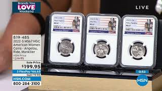 2022S MS67 NGC American Women Quarters  Angelou, Ride, M...