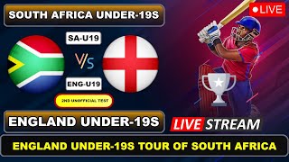 England Under-19s vs South Africa Under-19s Live Cricket Today