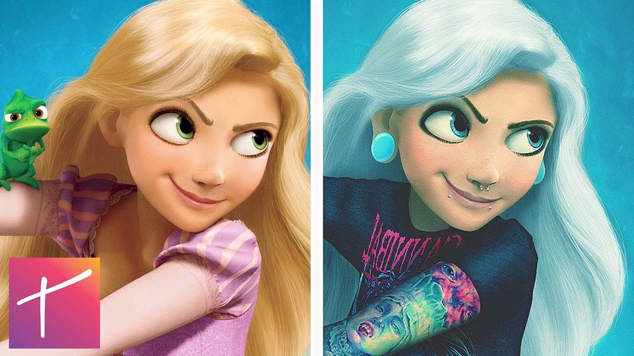 Disney Princesses As Modern Day Girls