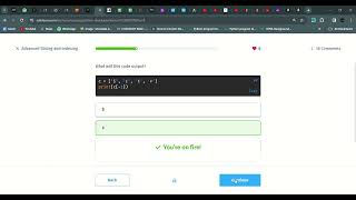 59 Advanced Slicing and Indexing | Python Developer | Sololearn