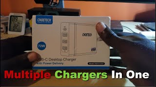 ChoeTech USB-C Desktop Charger With Power Delivery Unboxing and Review