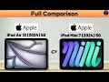 Apple iPad Air 13 2024 vs Apple iPad Mini 7 2024 : Full Comparison⚡Which One Is Better?