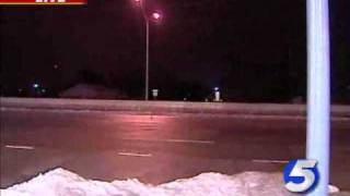 Low Hanging Power Lines Close Broadway