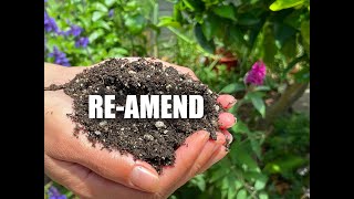 Re-Amend Old Used Potting Soil with these (4) Organic Amendments