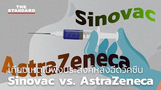 เทียบเหตุไม่พึงประสงค์หลังฉีดวัคซีน Sinovac vs  AstraZeneca