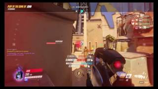 Overwatch Widowmaker Quadruple Kill