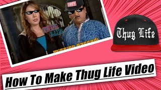 How To Make Thug Life Video || Thug Life Video Kasi Banaen || How To Make Jethalal Thug Life Video