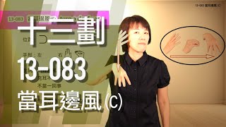 臺灣手語語料彙整【當耳邊風C】13 083