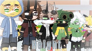 [MCYT] || Height || ×[] High School AU []× (Gacha Club)