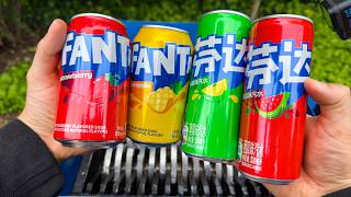 FANTA vs Industrial Shredder! What Will Happen?