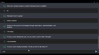 TypeWriter ChatBot With Python | Demo