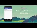 Android Studio Tutorial - SQLite Cipher