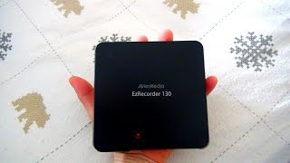 AVerMedia EzRecorder 130 (ER130) Unboxing