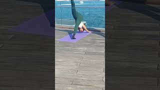 Yoga time sarap kahit malamig #shortvideo #enjoylife #viral #yoga