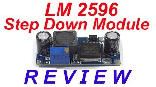 LM2596 DC Step Down Module Review | Som Tips