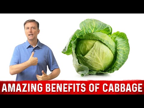 What is the nutritional value of cabbage cooked?